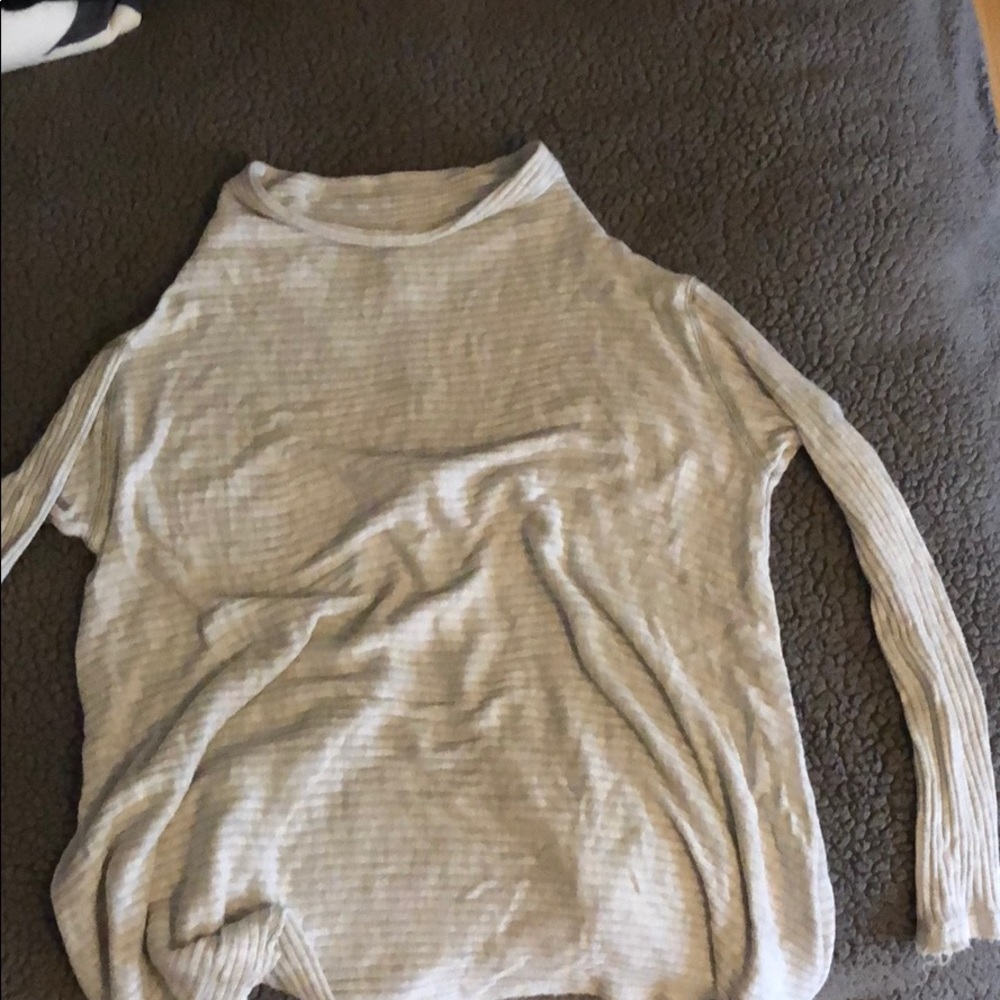 Mock turtleneck sweater